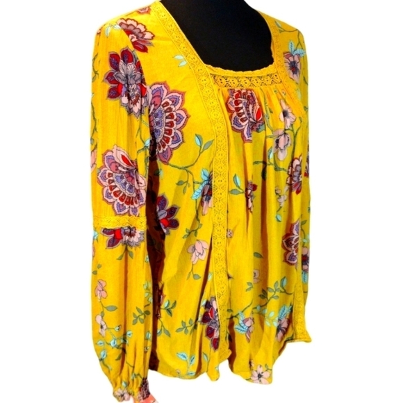 ST. John's Bay Peasant Blouse - Picture 1 of 5